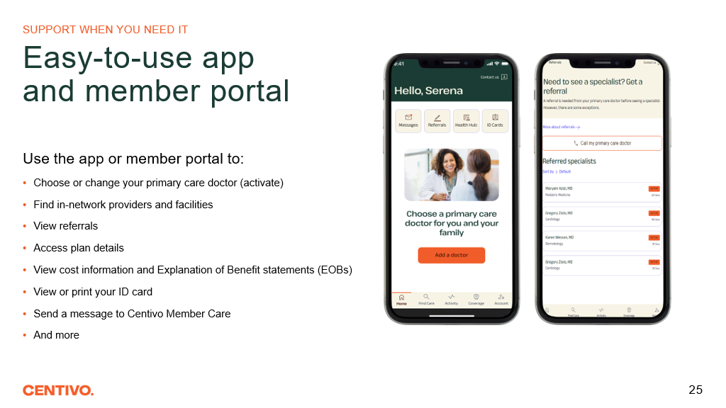 centivo app member portal