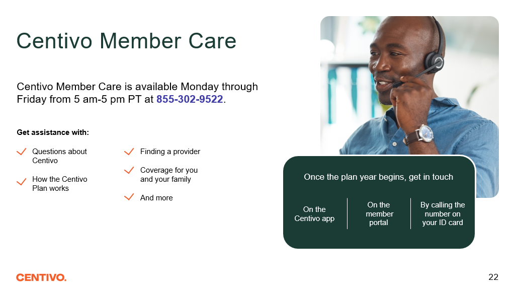 centivo member care open enrollment