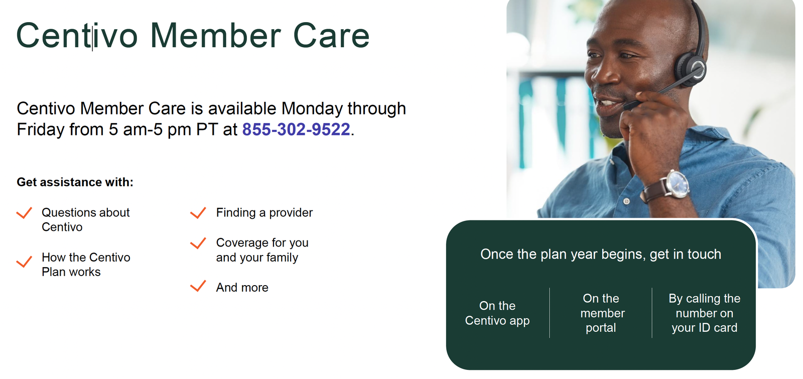 centivo member care